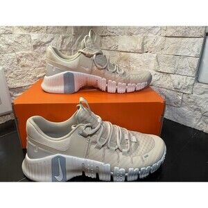 Nike Free Metcon 5 Womens Shoes Sz 11 Sandrift White Phantom Training Sneakers
